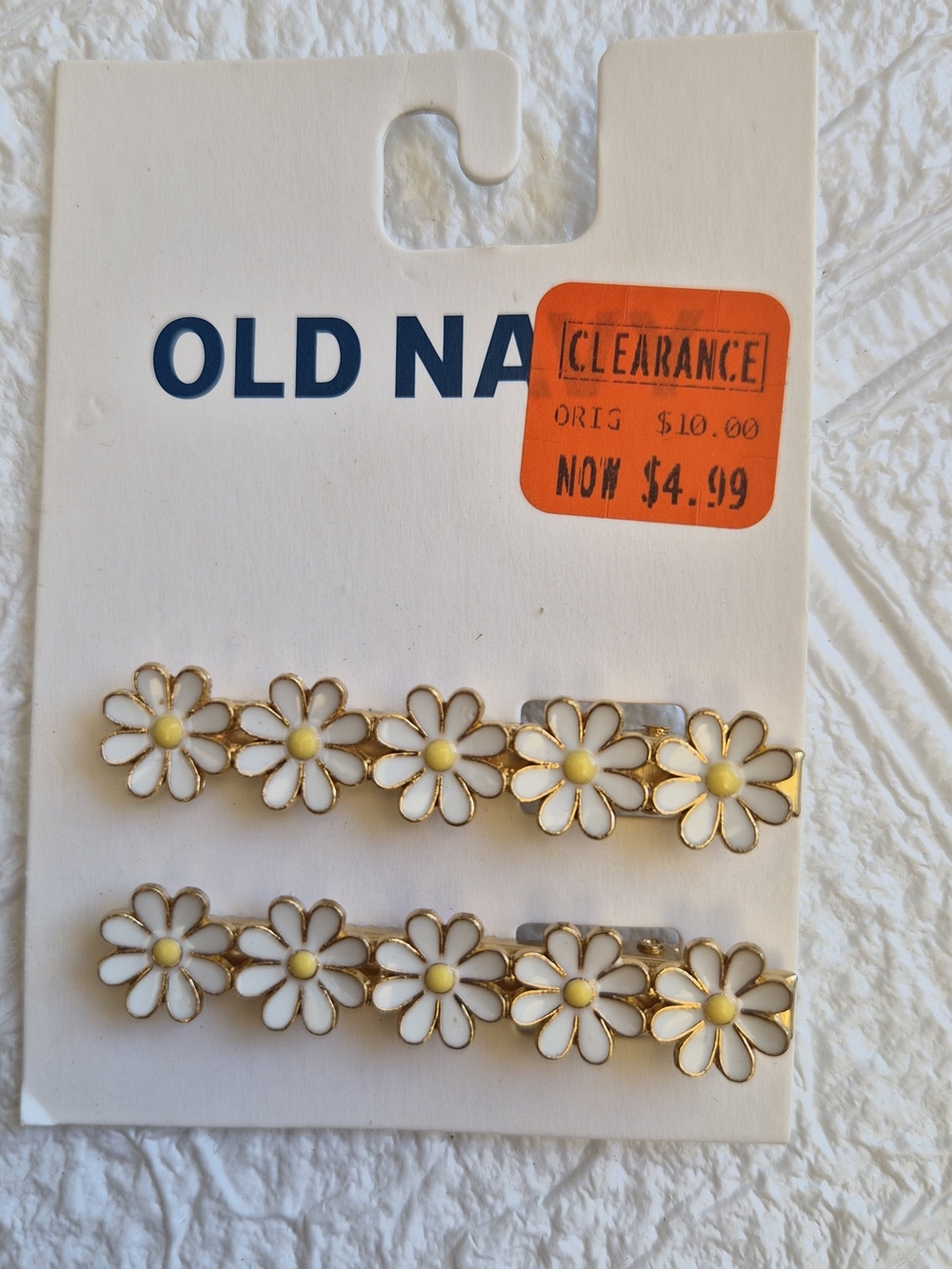 Old Navy Gold Metal Bobby Pins - Set of 2